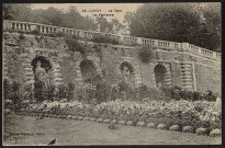 JUVISY-SUR-ORGE.- Le parc : le parterre [1904-1910].