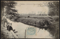 Arpajon.- Les bords de l'Orge et de la Rémarde (1906). 