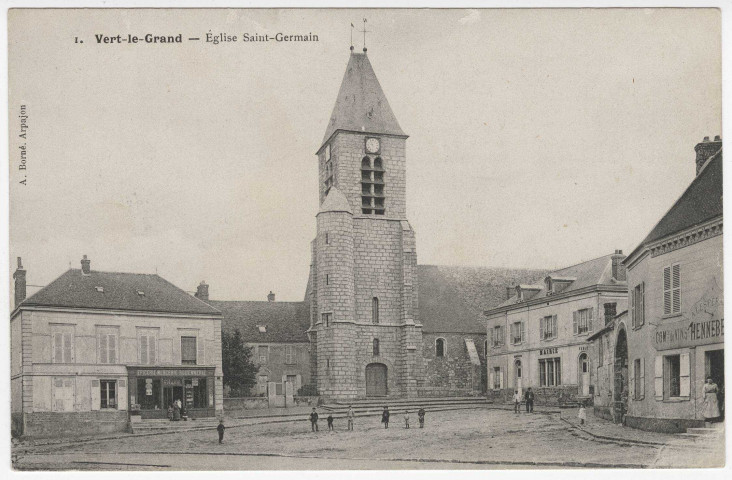 VERT-LE-GRAND. - Eglise Saint-Germain [Editeur Borné]. 