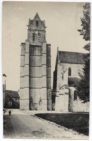 ETAMPES. - Eglise Saint-Martin. Editeur ND. 