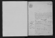 SAULX-LES-CHARTREUX. Naissances, mariages, décès : registre d'état civil (1862-1868). 