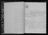 GOMETZ-LE-CHATEL. Naissances, mariages, décès : registre d'état civil (1851-1860). 