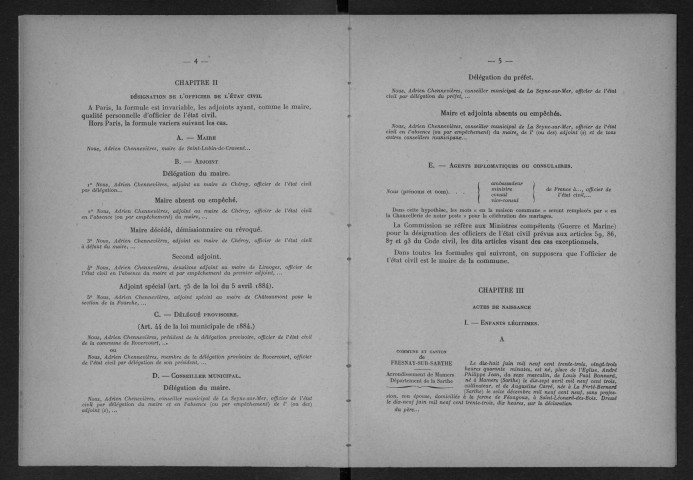 ATHIS-MONS.- Décès : registre d'état civil (1935). 