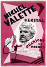 Michel VALETTE récital, chansons et poèmes, journée d'inauguration, 1er mai 1993.