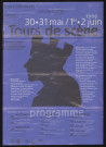 BURES-SUR-YVETTE, GIF-SUR-YVETTE, ORSAY. - Tours de scène : programme des activités, 30 mai-2 juin 1996. 