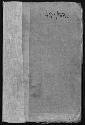Conservation des hypothèques de CORBEIL. - Répertoire des formalités hypothécaires, volume n° 233 : A-Z (registre ouvert en 1863). 