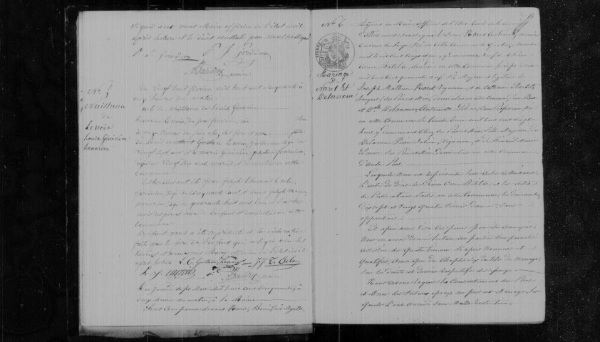 ATHIS-MONS. Commune d'Athis Mons. - Naissances, mariages, décès : registre d'état civil (1850-1859). 