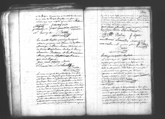 ETAMPES. Paroisse Notre-Dame : Baptêmes, mariages, sépultures : registre paroissial (1766-1780). 