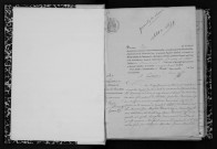 GOMETZ-LE-CHATEL. Naissances, mariages, décès : registre d'état civil (1861-1874). 