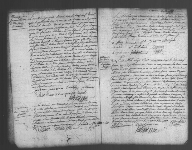 LISSES. Paroisse Saint-Germain : Baptêmes, mariages, sépultures : registre paroissial (1759-1769). 