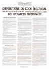 Essonne [préfecture]. - Dispositions du code électoral ayant pour objet d'assurer le secret et la liberté du vote ainsi que la sincérité des opérations électorales.