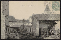 SAULX-LES-CHARTREUX .- Coin de ferme (31 août 1906). 