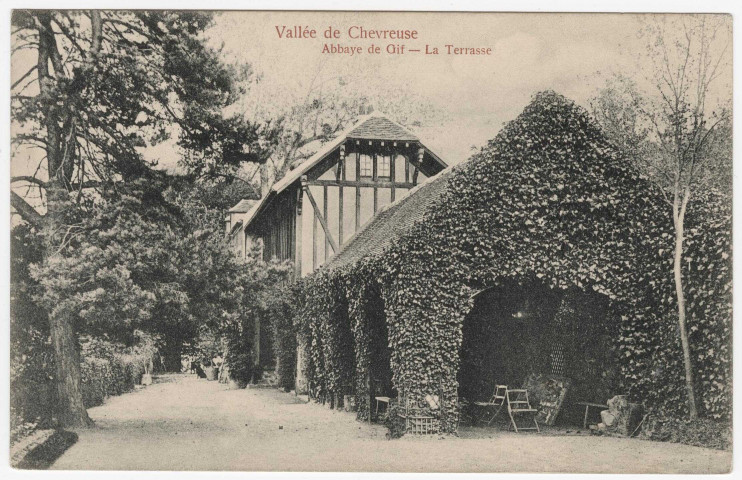 GIF-SUR-YVETTE. - Abbaye de Gif - La terrasse. Edition Trianon. 