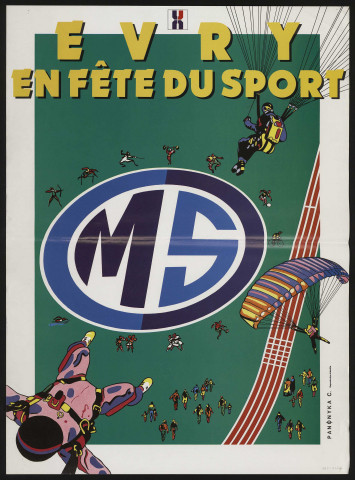 EVRY. - Evry en fête du sport (1990). 