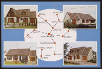 VILLE-DU-BOIS (LA). - Pavillon moderne, village des Florélites sud [1985-1996].
