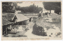 ORSAY. - Lavoirs et pont sur l'Yvette (amont) [Editeur BF, 1912]. 