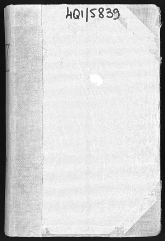 Conservation des hypothèques de CORBEIL. - Répertoire des formalités hypothécaires, volume n° 432 : A-Z (registre ouvert vers 1920). 