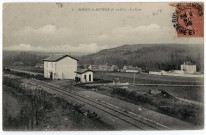 BOISSY-LA-RIVIERE. - La gare, Royer, 1902, 10 lignes, 10 c, ad. 