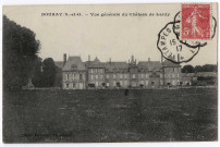 BOURAY-SUR-JUINE. - Vue générale du château de Lardy, Pelletier, 1917, 2 mots, 5 c, ad. 