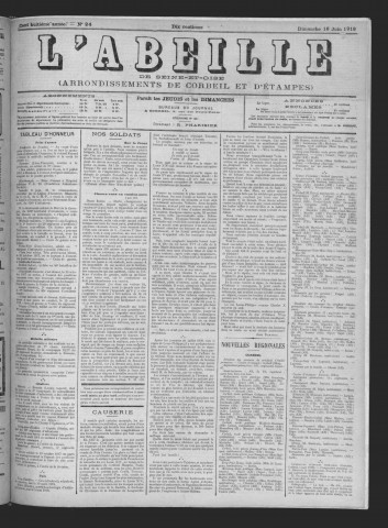 n° 24 (16 juin 1918)