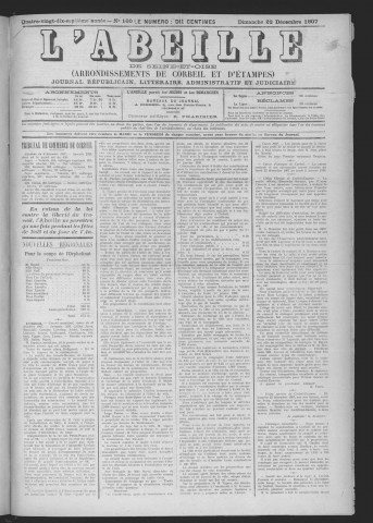 n° 100 (22 décembre 1907)