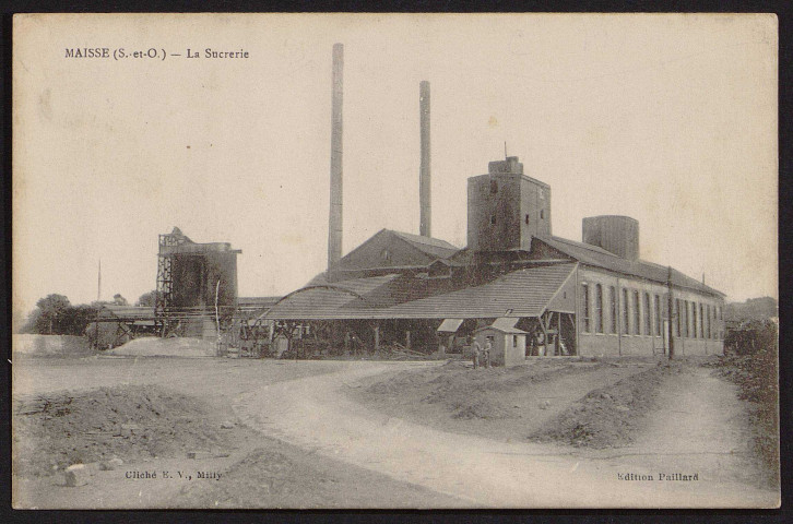 MAISSE.- La sucrerie, 1918.