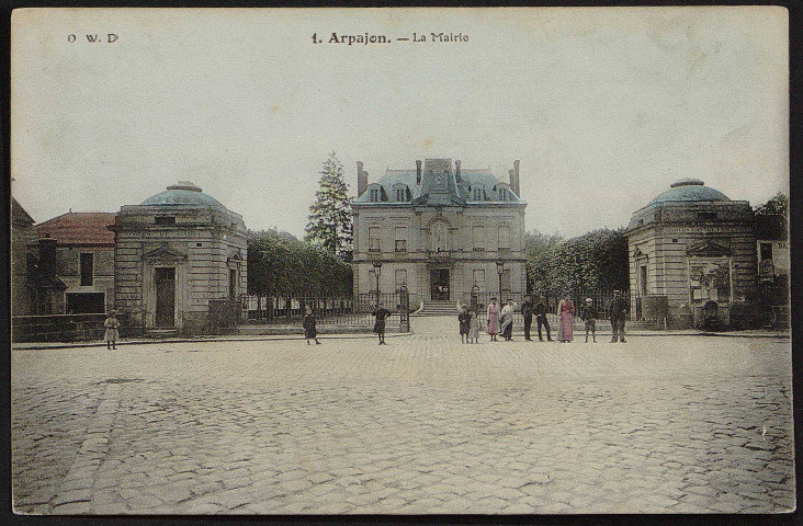 Arpajon.- La mairie [1904-1920]. 