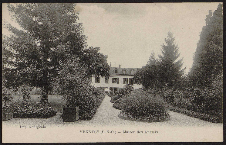 MENNECY.- Maison des anglais [1920-1930].