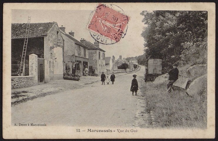 MARCOUSSIS.- Vue du Gué (17 septembre 1906).