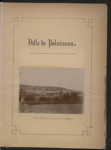 PALAISEAU. - Monographie communale [1899] : 9 bandes, 41 vues. 