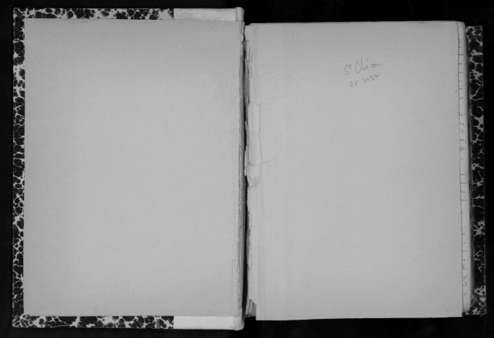 SAINT-CHERON. Naissances, mariages, décès : registre d'état civil (1885-1893). 