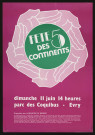 EVRY. - Fête des 5 continents, Parc des Coquibus (11 juin 1989). 