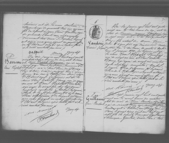 CORBEIL. Décès : registre d'état civil (1881). 