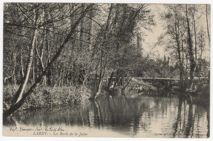 LARDY. - Les bords de la Juine. Rameau, (1915), 10 c. 