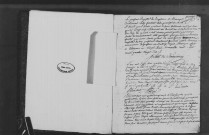CHALO-SAINT-MARS. Naissances, mariages, décès : registre d'état civil (1791-an V). 