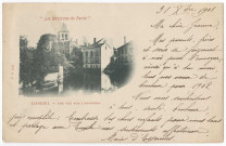 CORBEIL-ESSONNES. - Une vue sur l'Essonne, FA, 1901, 13 lignes, 1à c, ad. 