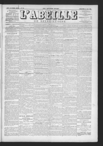 n° 20 (14 mai 1922)