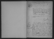 CHAMPMOTTEUX.- Naissances, mariages, décès : registre d'état civil (1906-1919). 