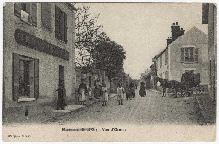 ORMOY. - Vue d'Ormoy [Editeur Gourgeois]. 