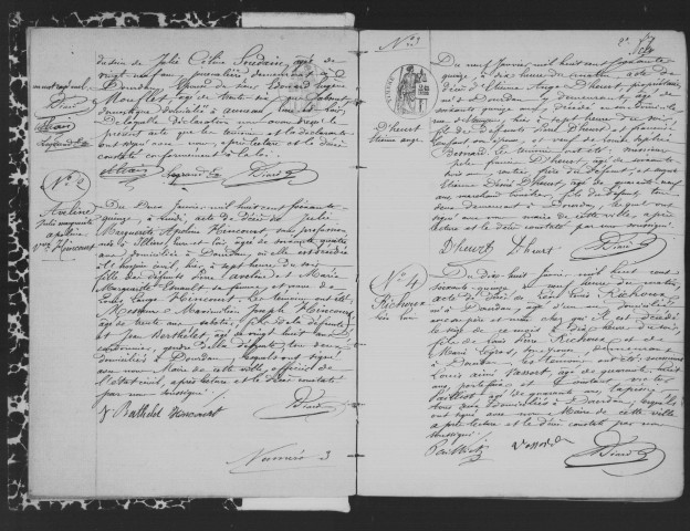 DOURDAN. Décès : registre d'état civil (1875-1888). 