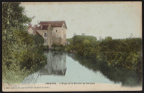 Arpajon.- L'Orge et le moulin de Serpied (21 septembre 1907). 