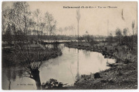 BALLANCOURT-SUR-ESSONNE. - Vue sur l'Essonne, Duclos, 1908, 6 lignes, 10 c, ad. 