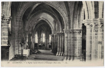 ETAMPES. - Eglise Saint-Martin d'Etampes, bas-côté [Editeur LL]. 