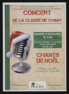 BALLAINVILLIERS.- Concert de la classe de chant : chants de Noël, Eglise Saint-Philippe-Saint-Jacques, 11 décembre 2010. 
