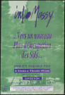 MASSY. - Vers un nouveau plan d'occupation des sols..., Mairie de Massy, 18 octobre-19 novembre 1993. 
