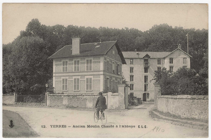 YERRES. - Ancien moulin Chaudé à l'Abbaye [Editeur CLC, 1910]. 
