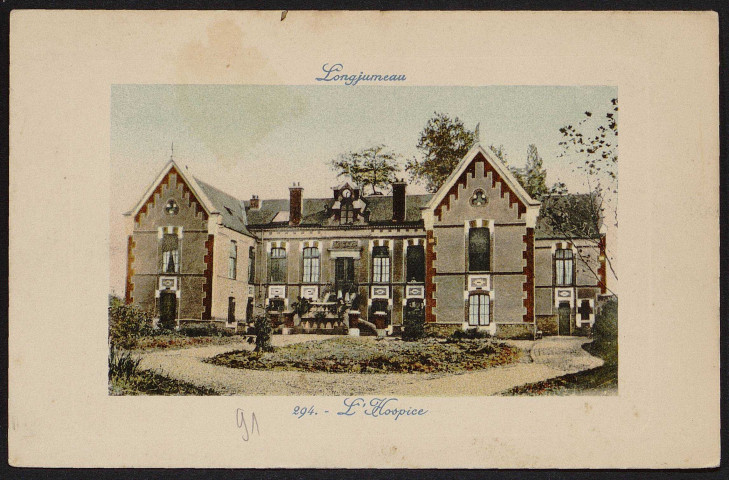 LONGJUMEAU.- L'hospice (11 septembre 1915).