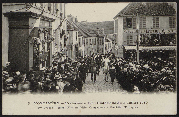 Montlhéry.- Kermesse Fête historique du 3 juillet 1910 (n° 5). 