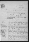EVRY.- Naissances, mariages, décès : registre d'état civil (1897-1900). 