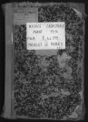PUISELET-LE-MARAIS. - Matrice des propriétés bâties et non bâties [cadastre rénové en 1935]. 